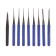 Key for repairing car locks, set of 9 items