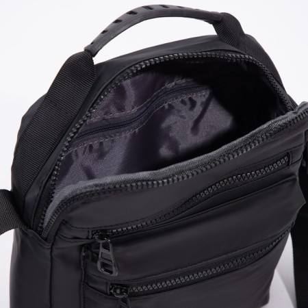 Male bag, gray color-5