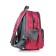 School backpack, 265x370x165 cm, raspberry