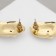 Earrings with pearls "exclus" velvet, color gold