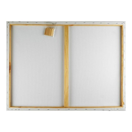 Canvas on the subframe, cotton 100%, 60 x 80 x 2 cm, acrylic soil, fine -grained, 280 g/m²-3