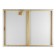 Canvas on the subframe, cotton 100%, 60 x 80 x 2 cm, acrylic soil, fine -grained, 280 g/m²