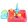 Game set "Shell" with a set of dishes, water circulates