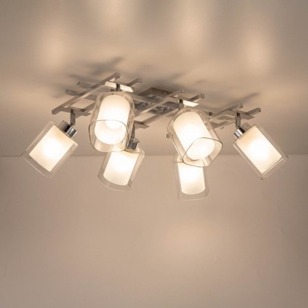 Citilux “Rivoli” CL104160, 56x36 cm, 6x75W, E27, Gray color-6