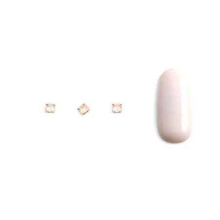 Crystals for volumetric inlay Pole "Princess", No. 1, Shampan, 10 pcs