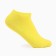 Noski short neon, yellow color, size 25-27 (40-42)