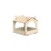 Wooden designer "Bird feeder"
