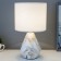 Table lamp "Ilmrammore" 1he14 40W Beige 17.5x17.5x30.5 cm Risalux