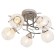 Lamp Ceiling Economy light 2319LM/5, 5x40W, E27, 28x57x57 cm, beige color