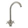 Kitchen mixer Zein ZS13, Cran-Box Brass 1/2 ", stainless steel, satin