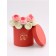 Round box "You are in my heart, peach 21*21*21cm