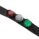 Antistatist-dummy triad "Traffic Light" Silicone, Black, Cataphites, 52 cm