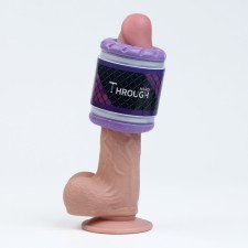 Mosterbator of the through oki-clicks Through Hard, silicone, purple