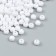Beads Plastic "Dancing Cloud" Gloss Set 25 grams d = 0.6 cm