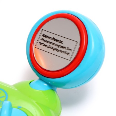 Musical developing steering wheel “forward!”, Light and sound effect, mix-4
