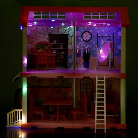 Puppet house "Kroshiki. Cozy house "with furniture-20