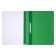 Calligrata, A4, 180 μm, green, transparent top folder