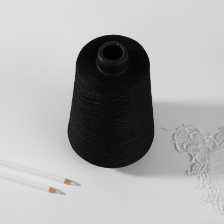 Threads 100ll, 5000 m, black color No. 6818-2