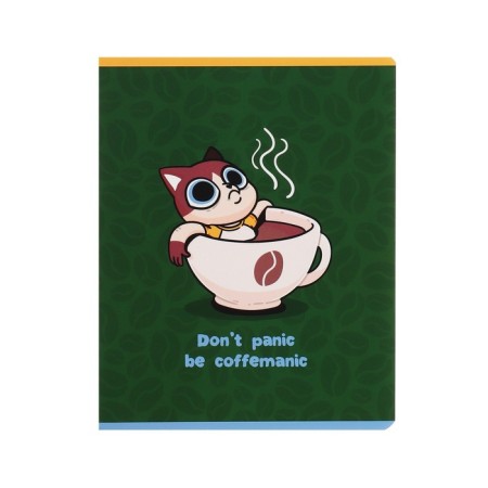 Notebook of 48 sheets in the Meshu "Mood" cage, cover coated cardboard, VD-LK, OFSET Block, MIX-5