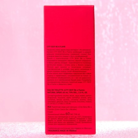Women's toilet water City Sexy Be a Flame, 60 ml-2