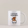 Ceramic mug "I am well done", 320 ml, white color 18+