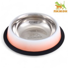 A bowl with a non -slip base 