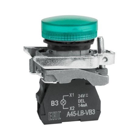 Signal lamp Optisignal KEAZ, 24 V, green