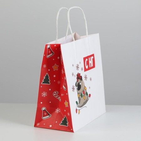 Gift package "And you also", 22 x 22 x 11 cm, new year