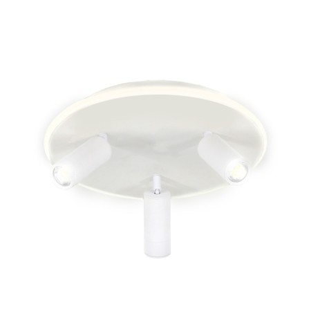 Ceiling light Escada, 20046SMA/03LED WH. 1x37W, LED, 3340LM, 4000K, 350x350x160 mm, white color