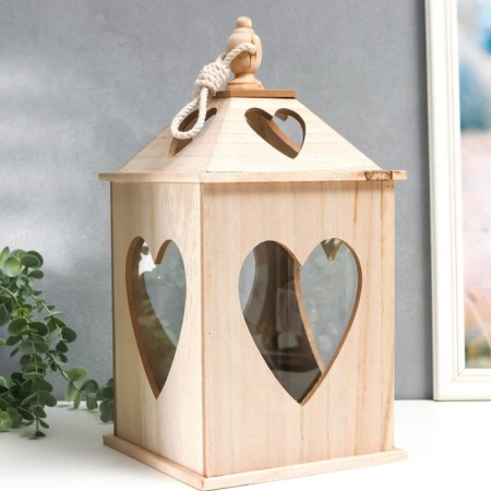 Climber tree "Lantern House with Hearts" set 2 pcs 28x14.5x14.5; 38x19.5x19.5 cm-6