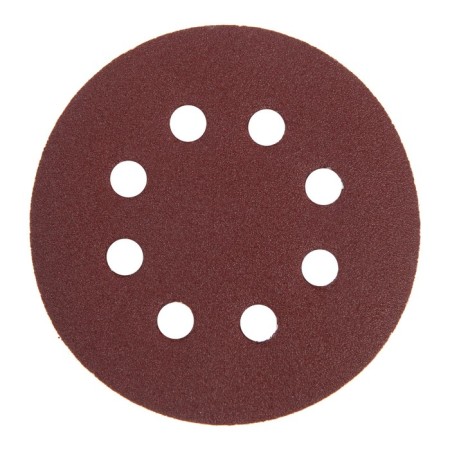 Circle of abrasive grinding under the "Velcro" tundra, perforated, 125 mm, P80, 10 pcs.-5