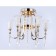 Crystal chandelier with crystal Ambrella Light, Traditional, TR3244, 6HE14, Color Gold