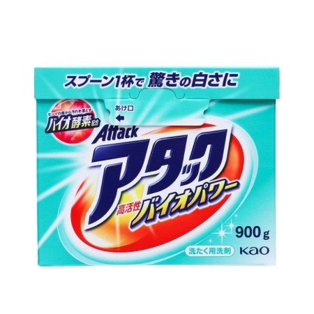 Attack BioEx washing powder, universal, concentrated, spare block, 900 g-1