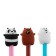 Gel pen - joke, "bear", color of the MIX case