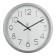 Walls Wall interior, silent, d-30.5 cm, rim wide matte silver