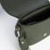 Female bag on the valve, green color