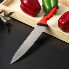 Knife - chief of the shade of Bull, blade 23 cm, red color