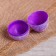 The basis for the creativity “Egg with sparkles” opens, a set of 10 pcs, size 1 pc: 4 × 6 cm, color mix
