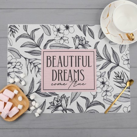 Napkin on the table "Beautiful Dreams", PVC, 40x29 cm