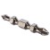 Set of bits GROSS, bilateral, PH2 - PH1 x 45mm, steel S2, 10 pcs.