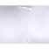 LED LED suspension with the Ambrella Light, Linetech, FL5272, LED, 38 W, 2850LUM, 3000-6400K, white color.