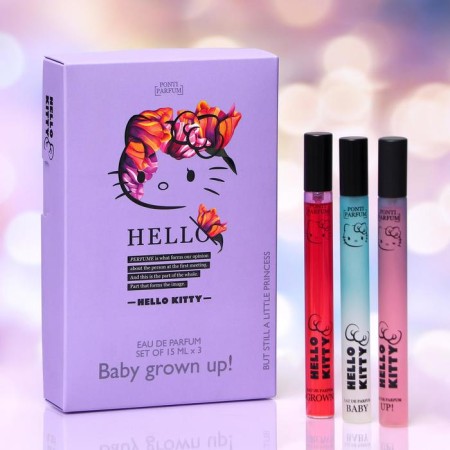 Hello Kitty perfumery "Baby Grown Up!", 3*15 ml
