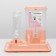 Complex: feed container 38x22x34 cm (1.5 kg), removable bowl and drinker, peach