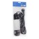Network filter 5Bits SP4B-330 4S, 4 sockets, 3 m, 16 A, 3x1.5 mm2, with off., Black