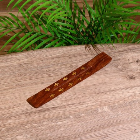 Bowl stand, wood, 25 cm, mix-2