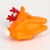 Miniature Puppet "Deer with flowers"