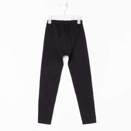 Thermal underwear for a boy (pants), black color, height 146 cm-4