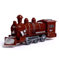 The steam locomotive 