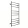Terminus water heated towel rail "Classic" P10, 500x800 mm, lower connection, chrome