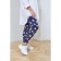 Female legins, size 60, dark blue color